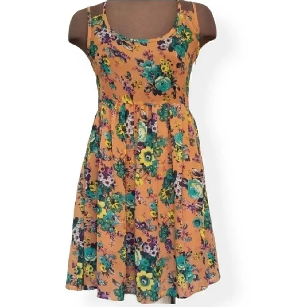 BAR III DOUBLE SPAGHETTI STRAP DRESS SZ.S